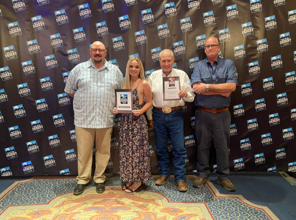 Best of the Desert – 2 Years Running!